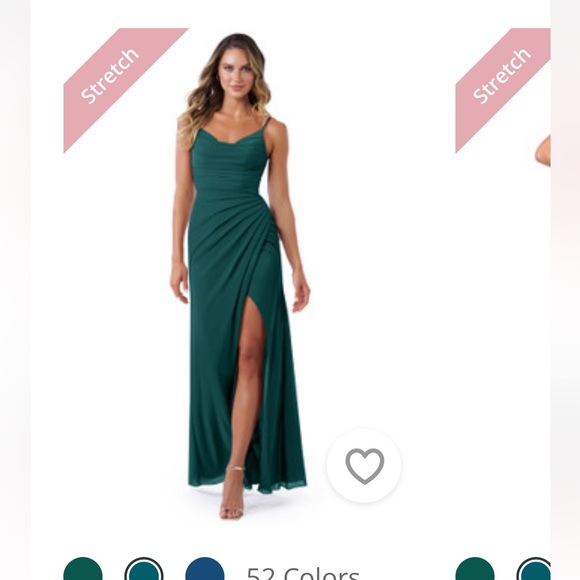 Azazie Bridesmaid Dress in style Deandra - Picture 1 of 2